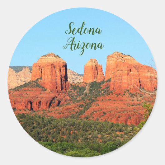 Sedona Arizona 6 pk 3" Stickers (Voorkant)