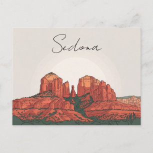 Sedona Arizona Ansichtkaart Briefkaart