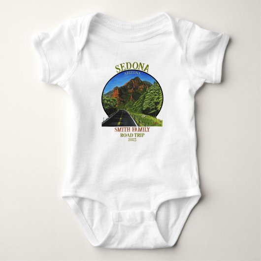 Sedona Arizona Baby Bodysuit (Voorkant)