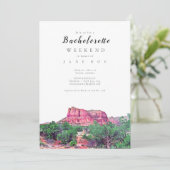 Sedona Arizona Bachelorette Kaart (Staand voorkant)