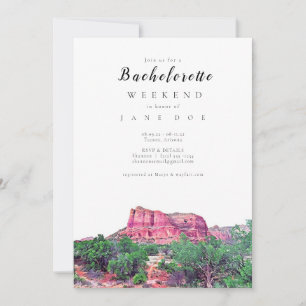 Sedona Arizona Bachelorette Kaart