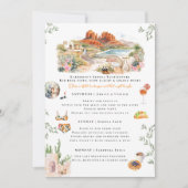 Sedona Arizona Bachelorette Weekend Itinerary Kaart (Voorkant)