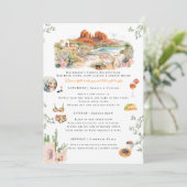 Sedona Arizona Bachelorette Weekend Itinerary Kaart (Staand voorkant)