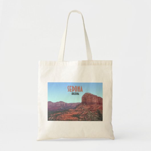 Sedona Arizona Bell Rock Canyon Tote Bag (Voorkant)