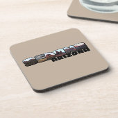 Sedona Arizona Big Letter - Uitzicht in bergen Bier Onderzetter (Linkerzijde)