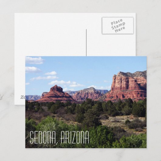 Sedona Arizona Briefkaart (Voorkant / Achterkant)