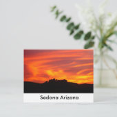 Sedona Arizona Briefkaart (Staand voorkant)