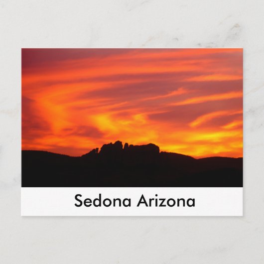 Sedona Arizona Briefkaart (Voorkant)