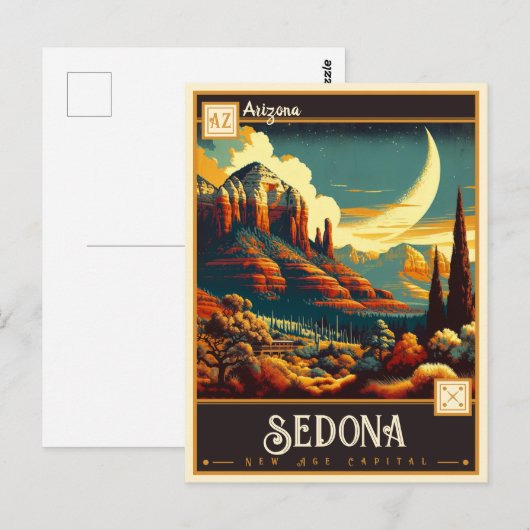Sedona, Arizona |  Briefkaart (Voorkant / Achterkant)