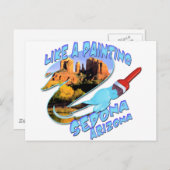 Sedona Arizona Briefkaart (Voorkant / Achterkant)