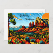 Sedona, Arizona Briefkaart (Voorkant / Achterkant)
