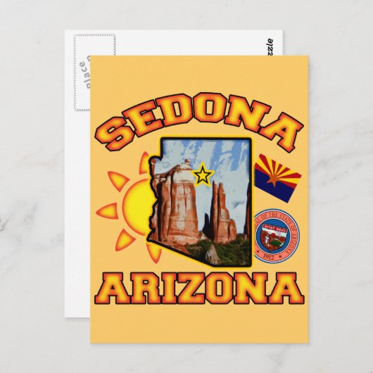 Sedona, Arizona Briefkaart (Voorkant / Achterkant)