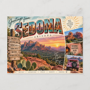 Sedona Arizona Briefkaart