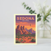  Sedona Arizona Briefkaart (Staand voorkant)