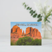 Sedona Arizona Briefkaart voor Souvenir (Staand voorkant)