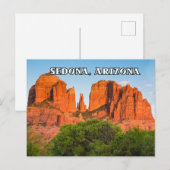 Sedona Arizona Briefkaart voor Souvenir (Voorkant / Achterkant)