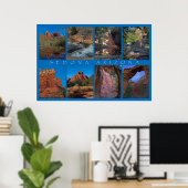Sedona Arizona Collage Poster (Thuiskantoor)