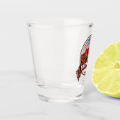 Sedona Arizona Colorful Travel Badge Shot Glas (Links)