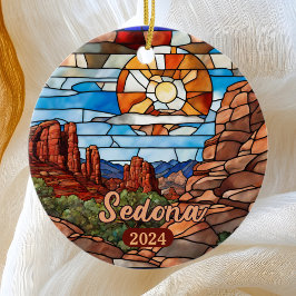 Sedona Arizona Desert Keramisch Ornament