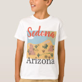 Sedona Arizona Desert T-shirt, jongens T-shirt (Voorkant)