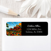 Sedona, Arizona gepersonaliseerd Etiket (Insitu)