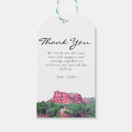 Sedona Arizona Gift Label Cadeaulabel