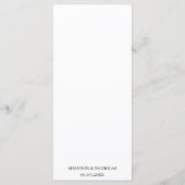 Sedona Arizona Het menu Opvang van gebergte (Achterkant)