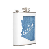 Sedona Arizona houtnerf Heupfles (Rechts)