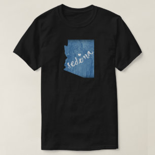 Sedona Arizona houtnerf T-shirt