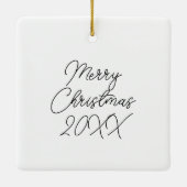 Sedona, Arizona Kerstmis Keramisch Ornament (Achterkant)