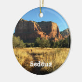 Sedona Arizona Kerstversiering Keramisch Ornament (Links)