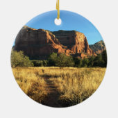 Sedona Arizona Kerstversiering Keramisch Ornament (Achterkant)