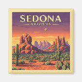  Sedona Arizona Magneet (Voorkant)
