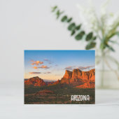 Sedona Arizona Mountains Briefkaart (Staand voorkant)