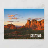 Sedona Arizona Mountains Briefkaart (Voorkant)