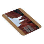 Sedona Arizona Mountains Travel Poster Magneet (Rechterzijde)