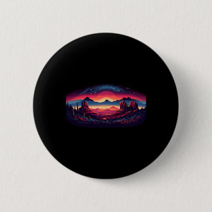 Sedona Arizona Natuur Wandelen Buitenlucht Berg Se Ronde Button 5,7 Cm