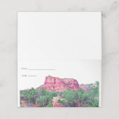 Sedona Arizona Place Cards Plaatskaartje (Buitenkant ongevouwen)