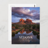 Sedona Arizona Postcard Briefkaart (Voorkant / Achterkant)