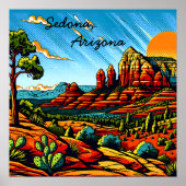 Sedona, Arizona Poster (Voorkant)
