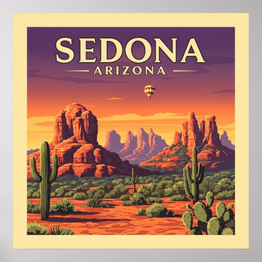  Sedona Arizona Poster (Voorkant)