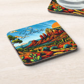 Sedona, Arizona Red Canyon Bier Onderzetter (Linkerzijde)