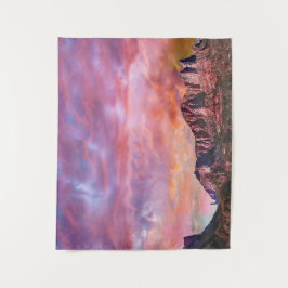 SEDONA ARIZONA Red Rock Sunset Tapestry Wandkleed