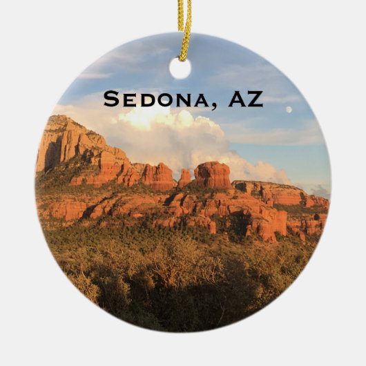 Sedona Arizona Red Rocks Landscape Ornament (Voorkant)