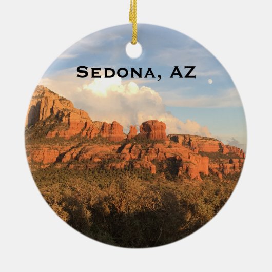 Sedona Arizona Red Rocks Landscape Ornament (Achterkant)