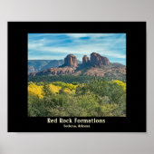 Sedona Arizona Red Rocks Poster (Voorkant)
