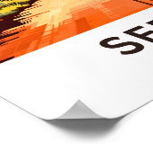 Sedona Arizona Reisprint Poster (Hoek)