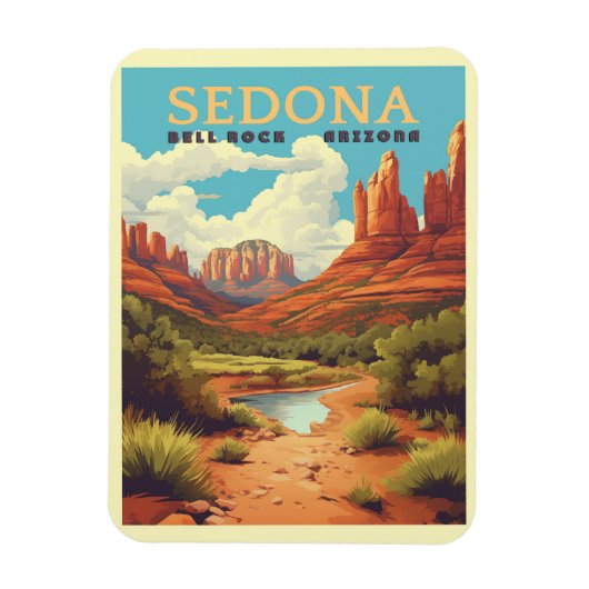  Sedona Arizona Reizen Magneet (Verticaal)