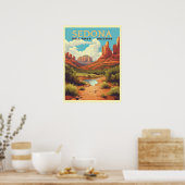  Sedona Arizona Reizen Poster (Keuken)