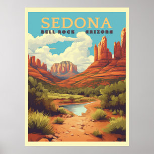  Sedona Arizona Reizen Poster